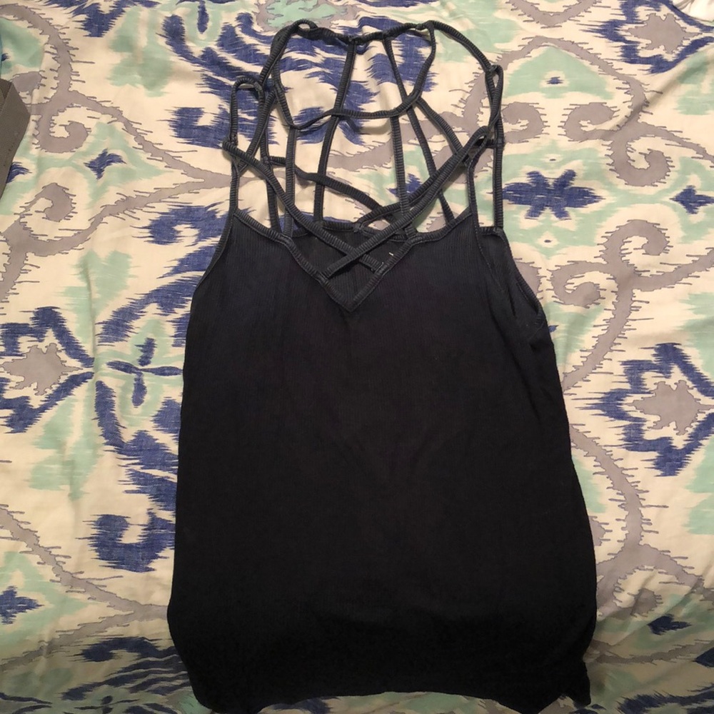 Navy AE strapy tank